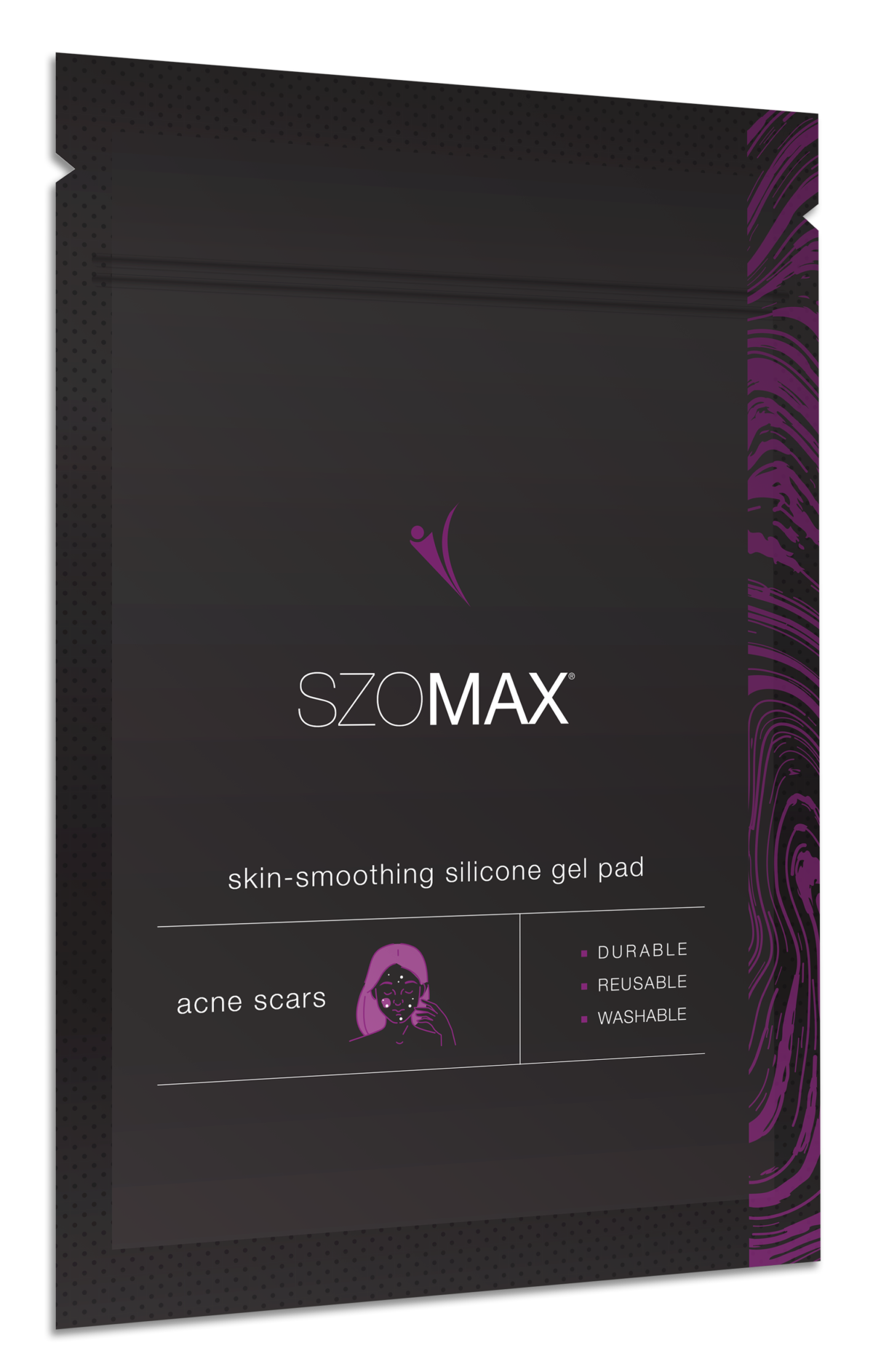 SZOMAX Silicone Gel Pad for Acne Scars (2 x 5.5) - Szomax